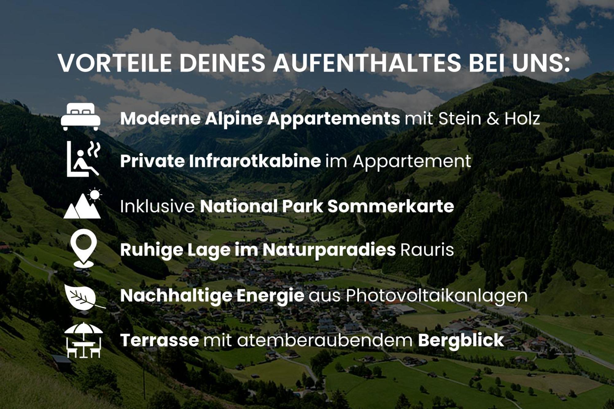 Alpine Apartment Goldquell - Infrarot Kabine, National Park Sommerkarte Und Bergblick راوريس المظهر الخارجي الصورة